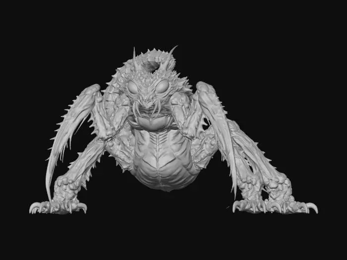 3D model for Ruin Crawler Queen