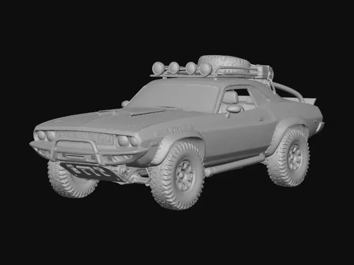 3D model for Hellcat 1976 Off-Road Beast