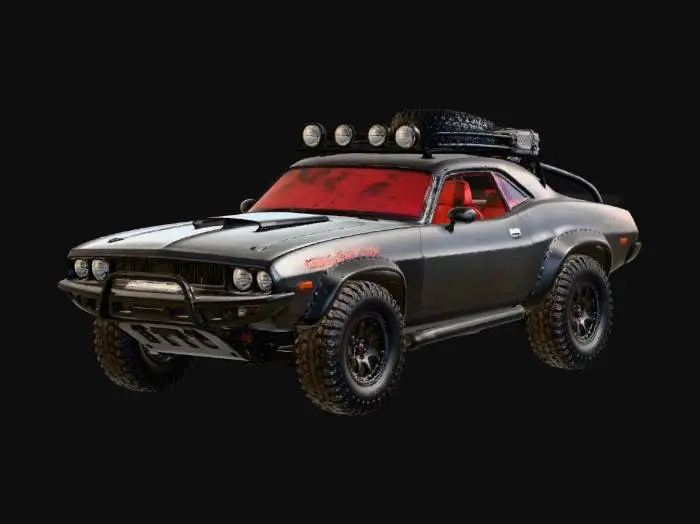 3D model for Hellcat 1976 Off-Road Beast