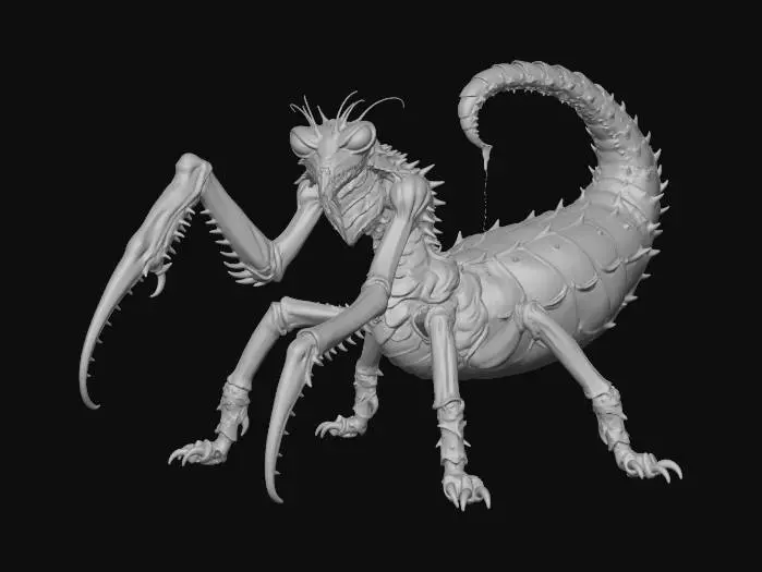 3D model for Scorpion Mantis Hybrid