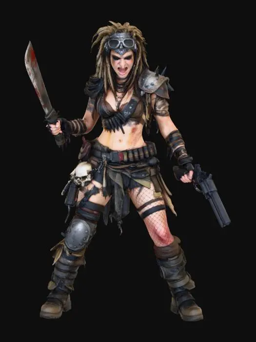 3D model for Wasteland Warrior