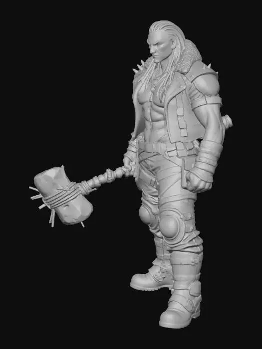 3D model for Wasteland Juggernaut
