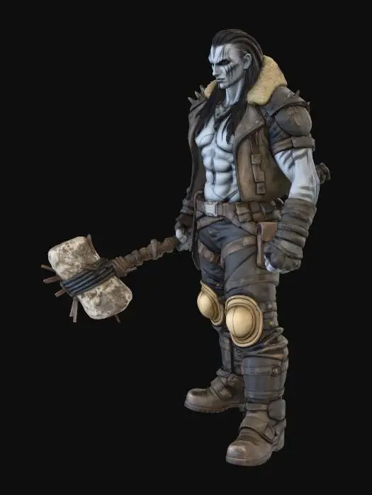 3D model for Wasteland Juggernaut