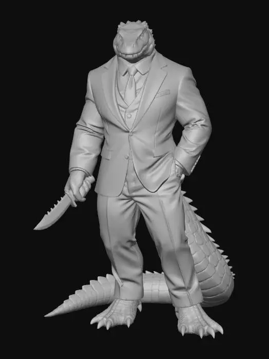 3D model for Gator Gatsby