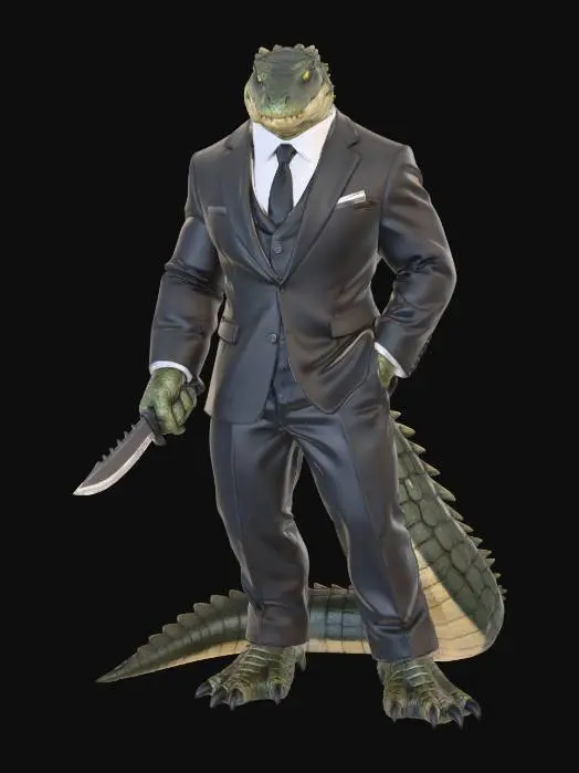 3D model for Gator Gatsby