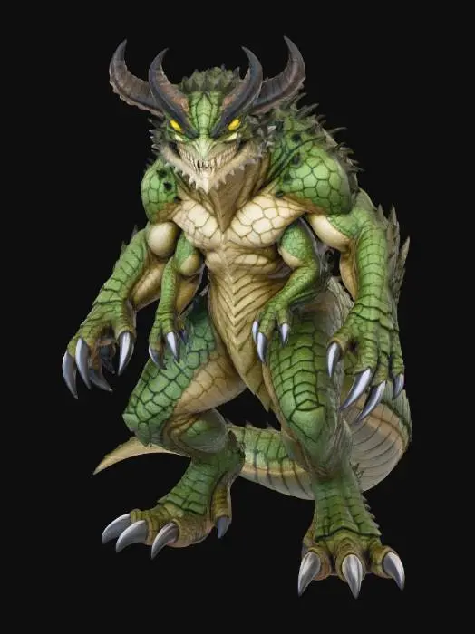 3D model for Infernal Dracosaur