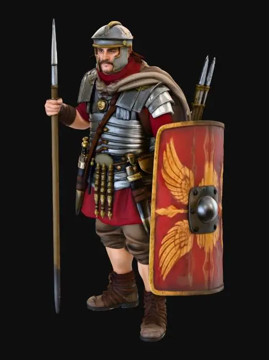 3D model for Roman Centurion