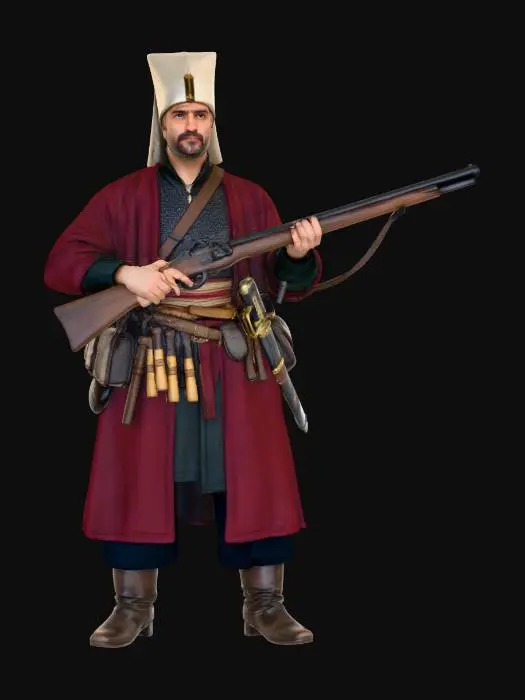 3D model for Ottoman Guard