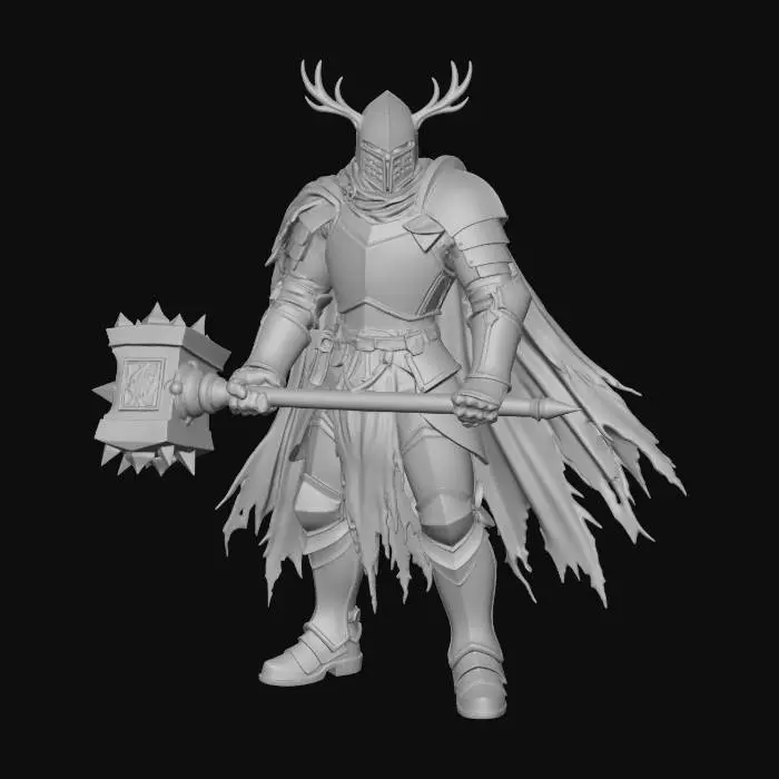 3D model for Dark Antler Knight