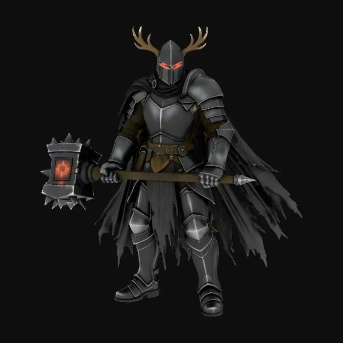3D model for Dark Antler Knight