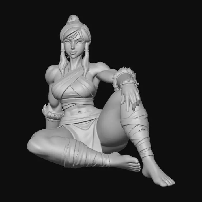 3D model for Desert Warrior
