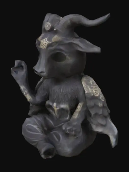 3D model for Baphomet Figurine