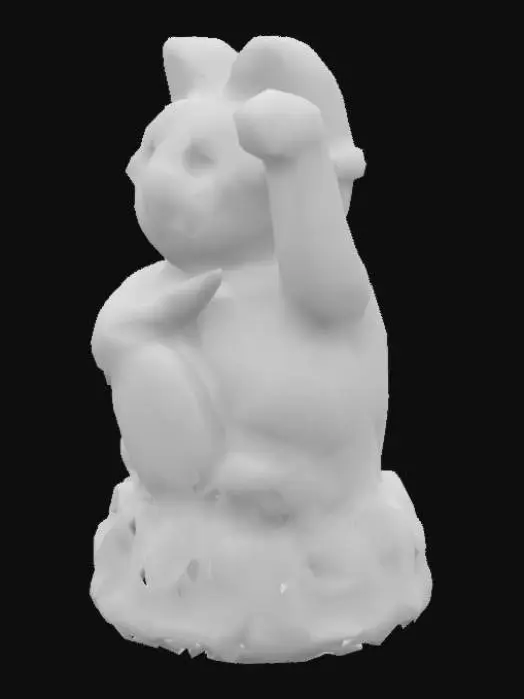 3D model for Lucky Slasher Cat