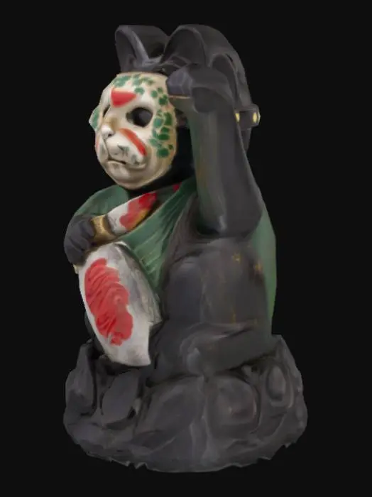 3D model for Lucky Slasher Cat