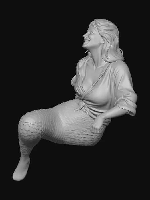 3D model for mermaid 03