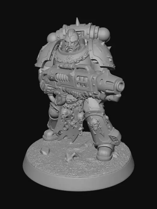 3D model for Crimson Juggernaut