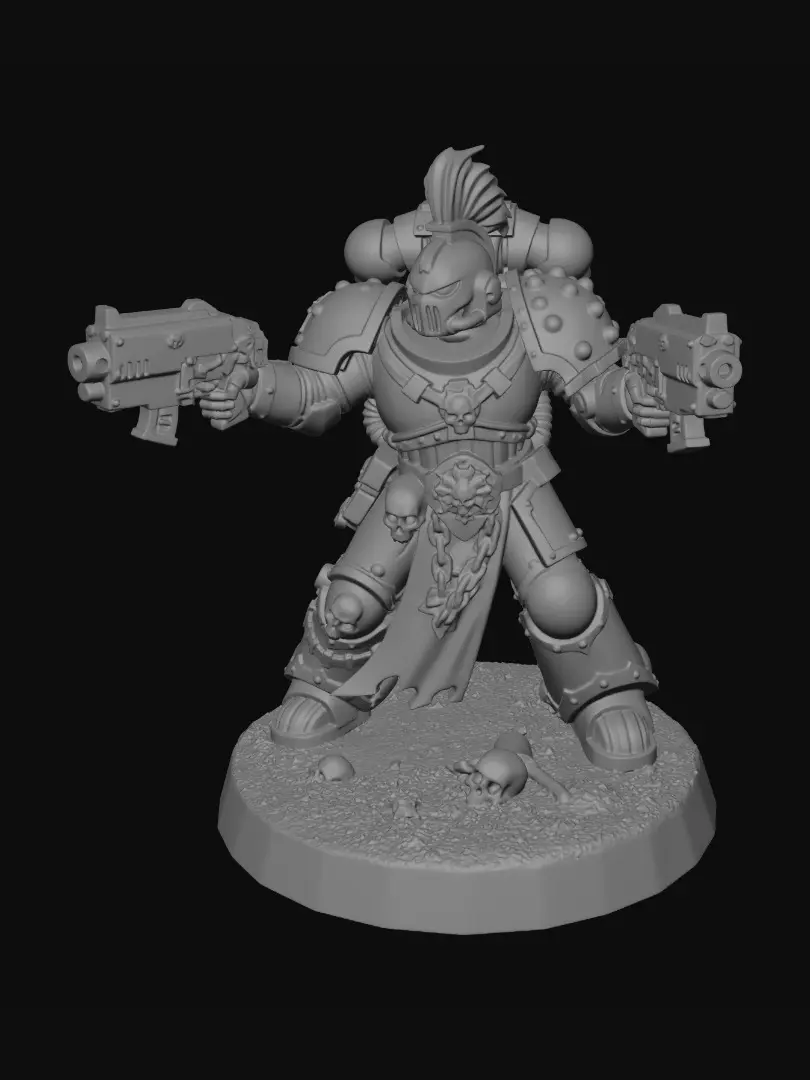 3D model for Crimson Juggernaut