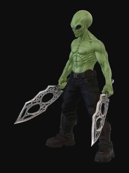 3D model for Verdant Warlord of the Red Planet