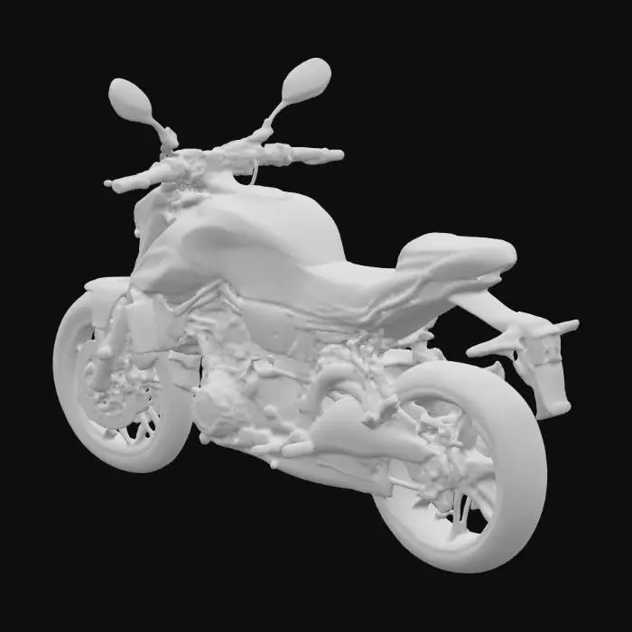 3D model for Yamaha mt07 2023