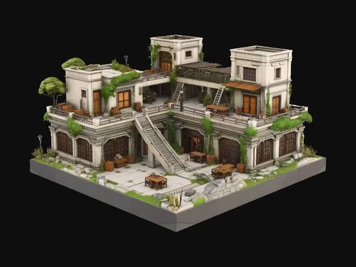 3D model for Terrace Haven