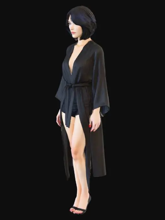 3D model for Elegance in Black