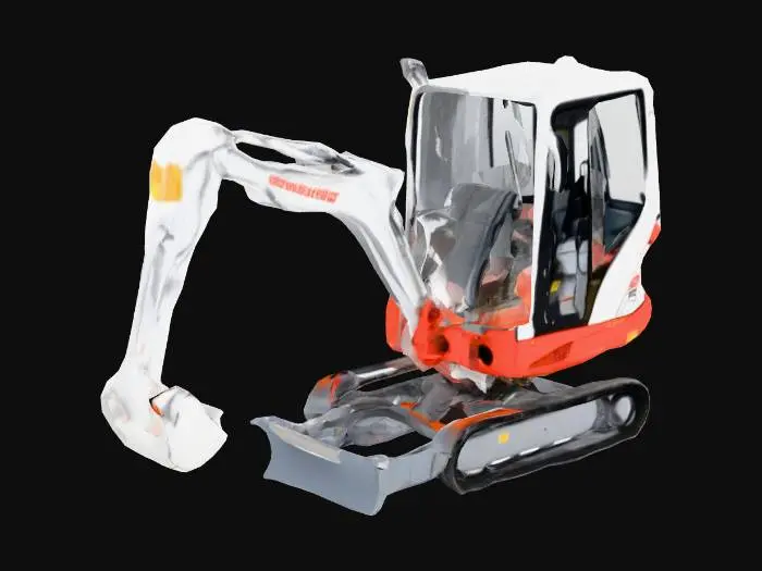3D model for Excavator 3000