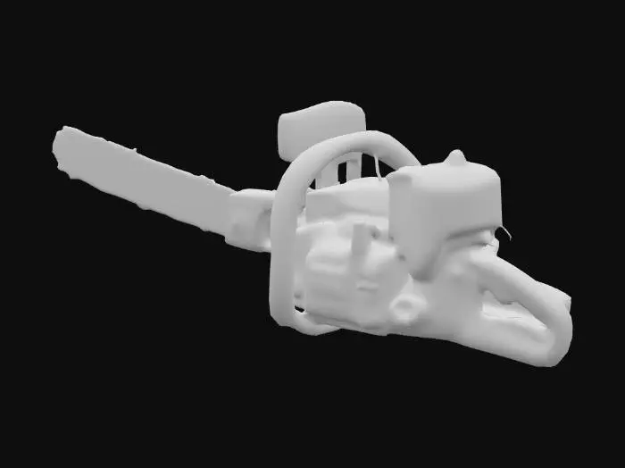 3D model for Red Chainsaw