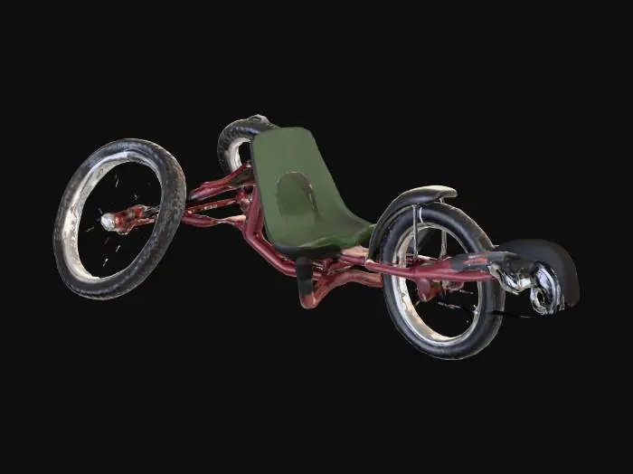 3D model for Recumbent Tricycle Design