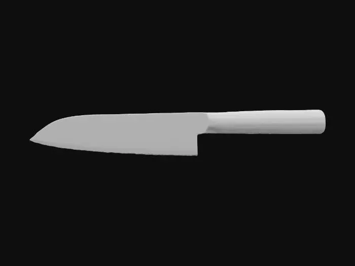 3D model for Santoku Knife