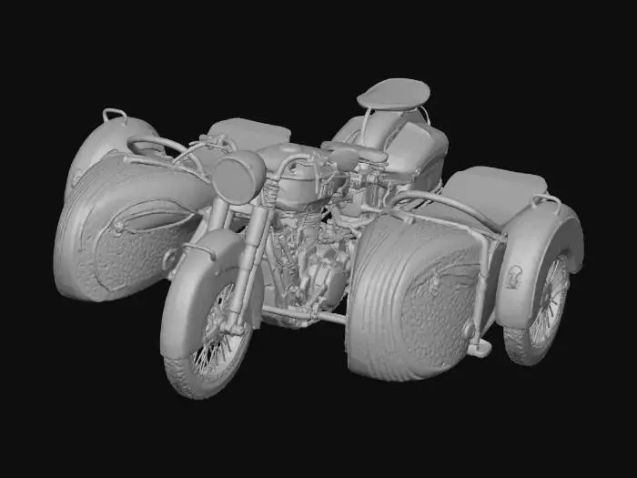 3D model for Triple Sidecar Symphony