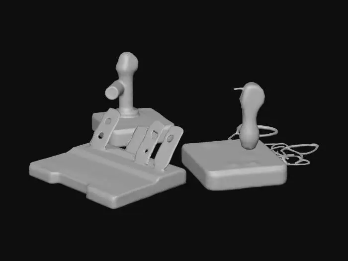 3D model for Flight Simulator Controls