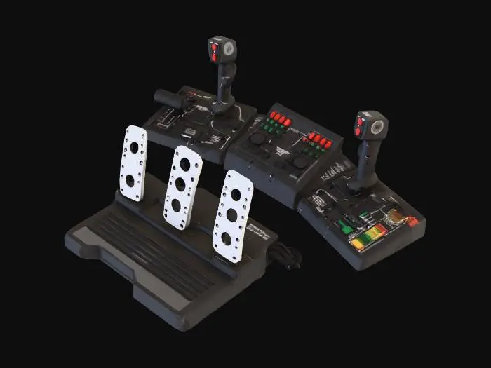 3D model for Flight Simulator Controls