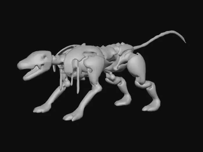 3D model for Cyberhound Sentinel