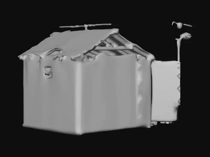 3D model for Outpost at Dusk