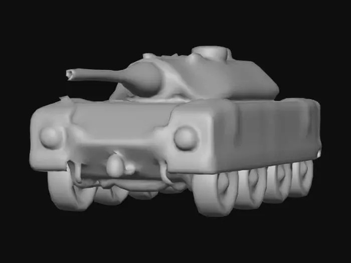 3D model for Tank Sanctuary