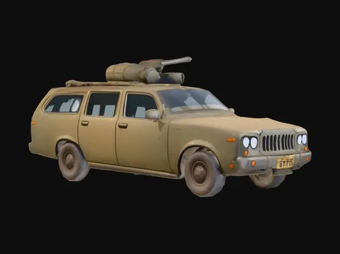 3D model for Journey's Edge