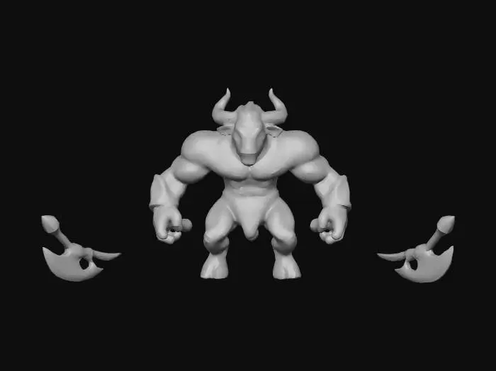 3D model for Stonehall Minotaur