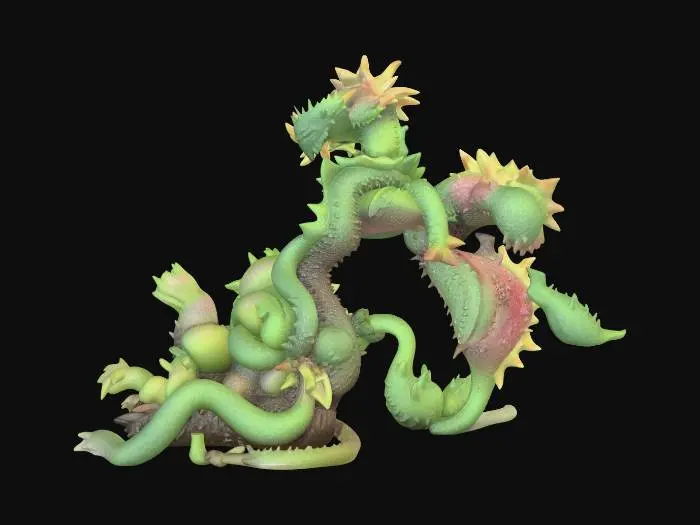 3D model for Spiral of Spines