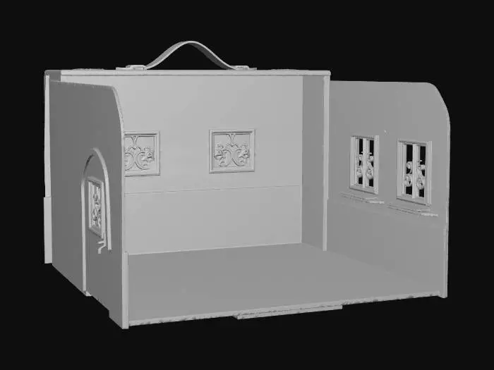 3D model for Cozy Carriage Interior