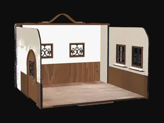 3D model for Cozy Carriage Interior