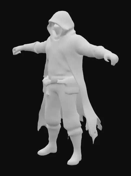 3D model for Stealthy Rogue