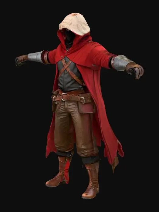 3D model for Stealthy Rogue