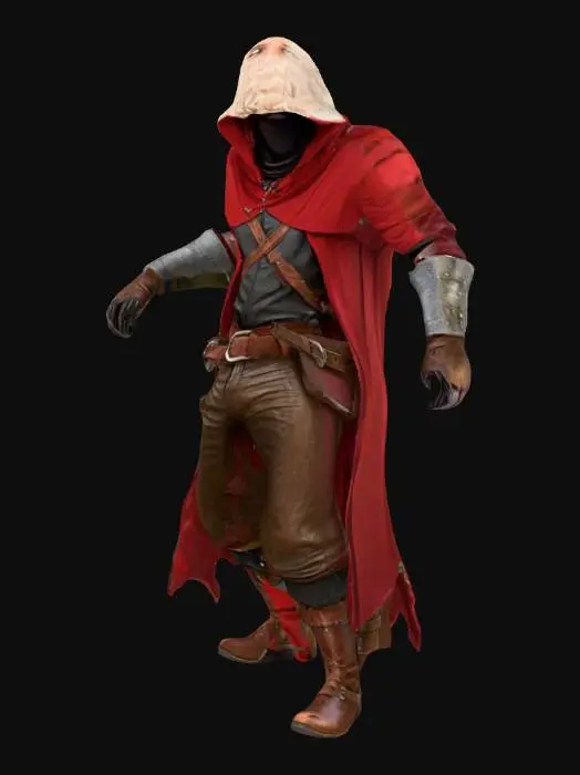 3D model for Stealthy Rogue