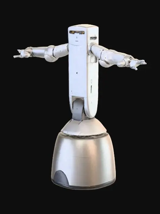 3D model for Friendly Robot Assistant, #PBR#