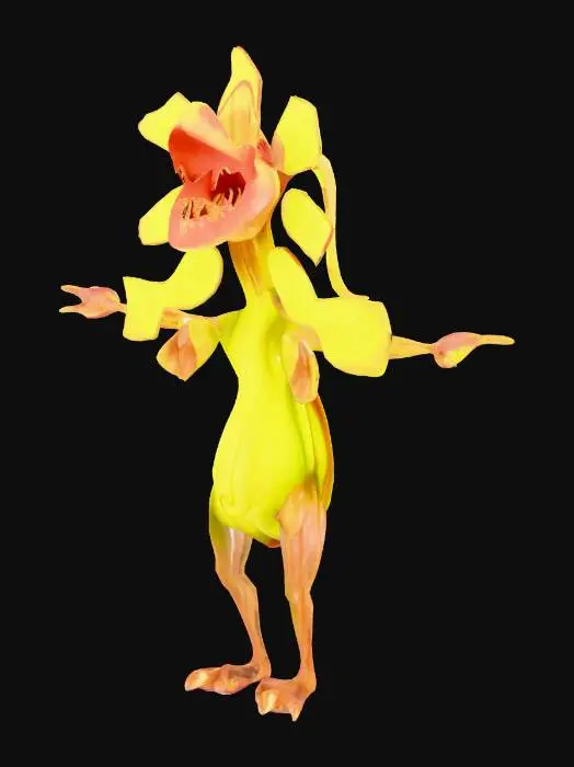 3D model for Carnivorous Bloomer