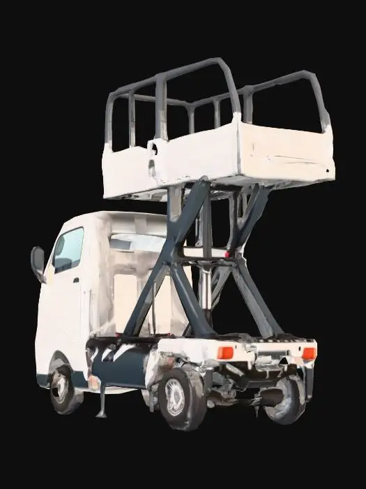 3D model for Lifted Truck Bed