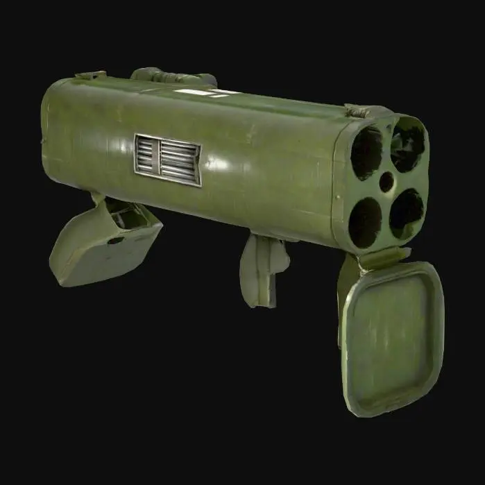 3D model for Rocket Launcher Artifact
