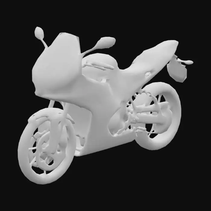 3D model for Yamaha Sportbike