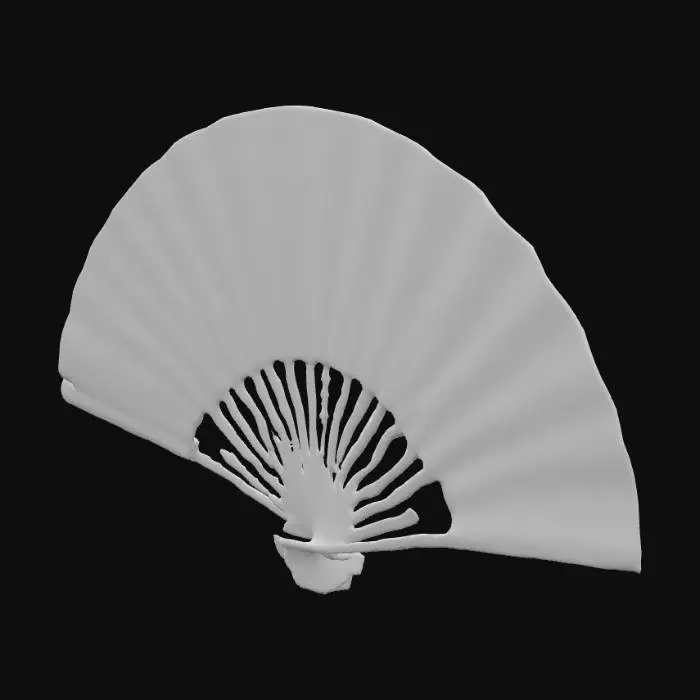 3D model for Elegant Japanese Fan