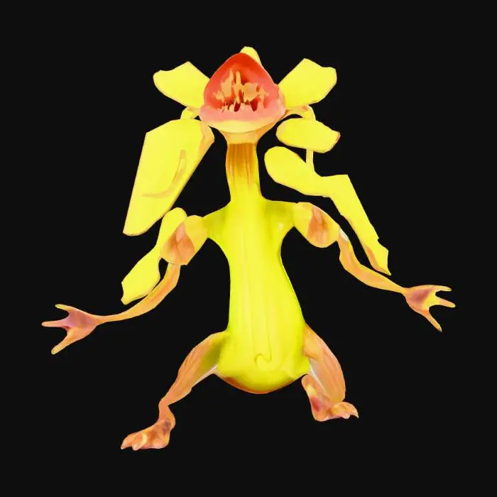 3D model for Carnivorous Bloomer